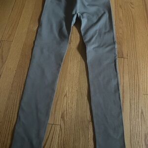 ALO Yoga Gray Ribbed Leggings
